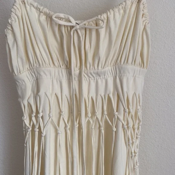 TimJan Design Dionysus Cream Dress XS - Picture 4 of 14